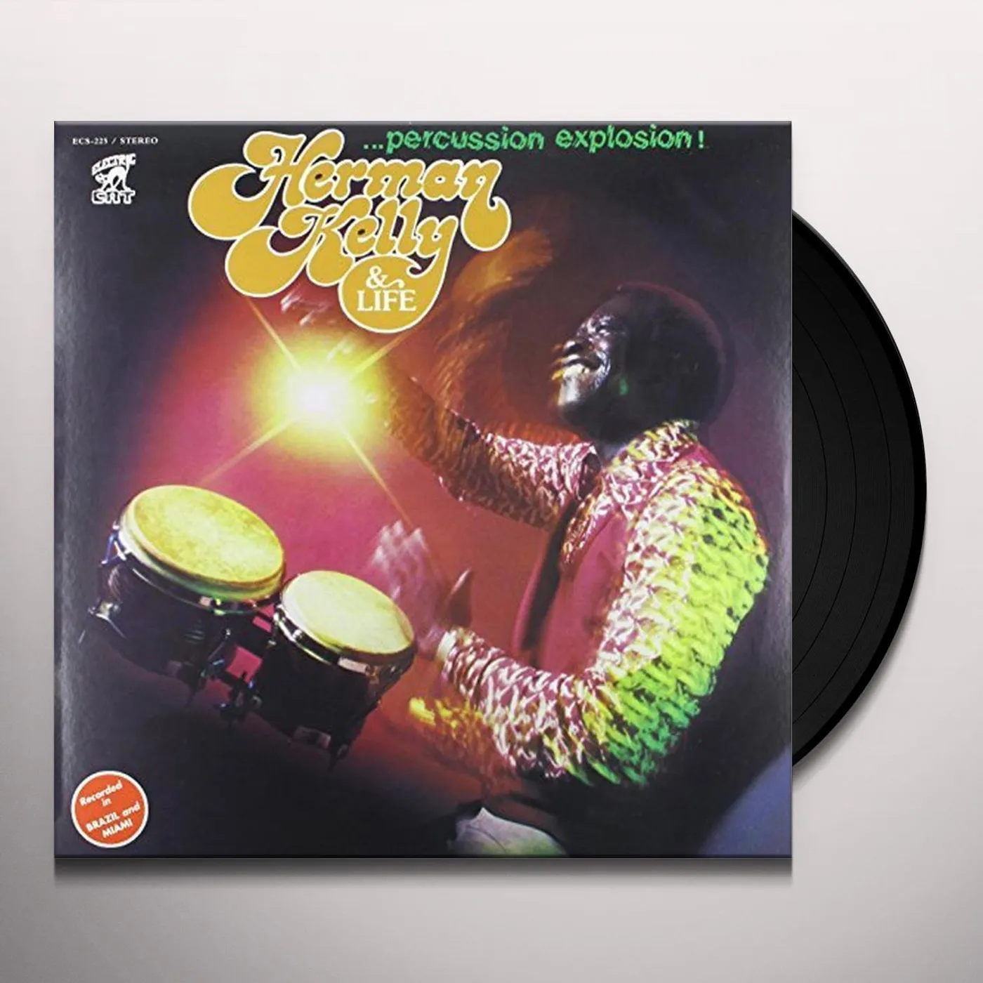 Herman Kelly PERCUSSION EXPLOSION Vinyl Record