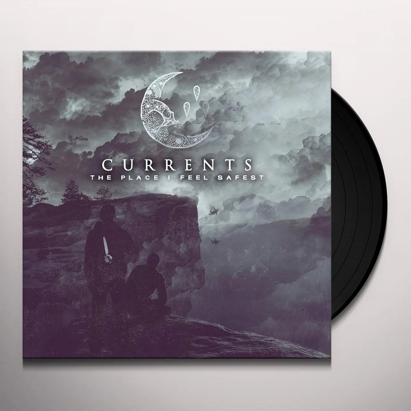 Currents PLACE I FEEL SAFEST (CLEAR W/ SILVER & BLACK SPLATTER VINYL) Vinyl Record