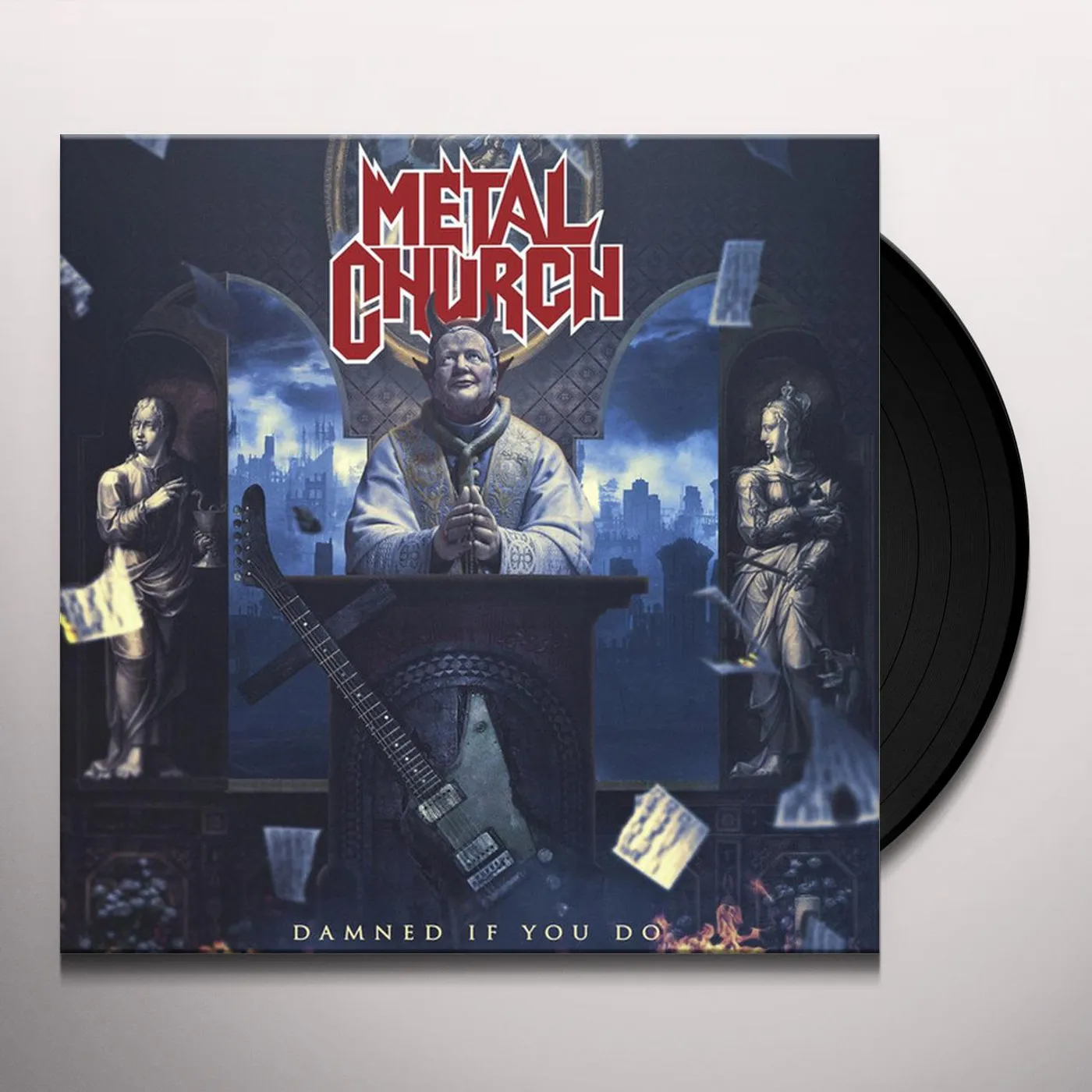 Metal Church Damned If You Do Vinyl Record