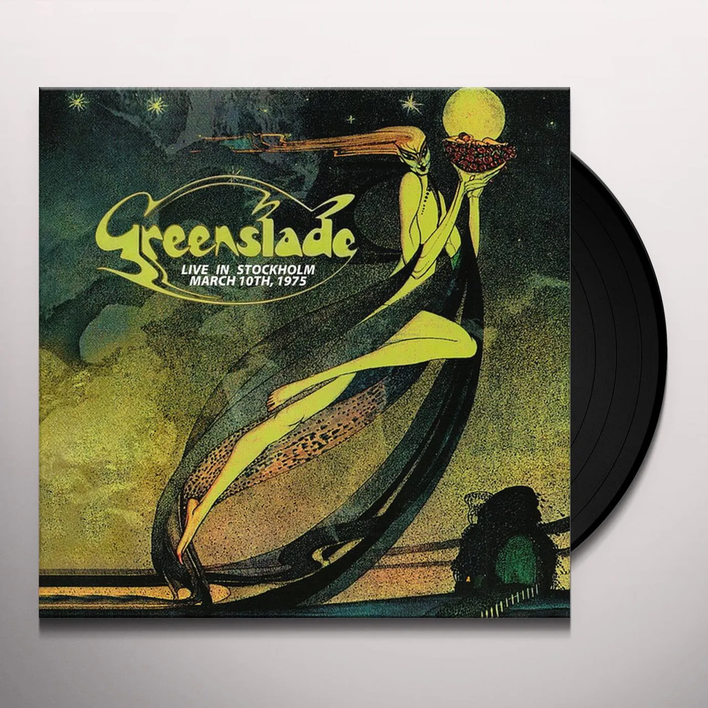 Greenslade LIVE IN STOCKHOLM 1975 Vinyl Record