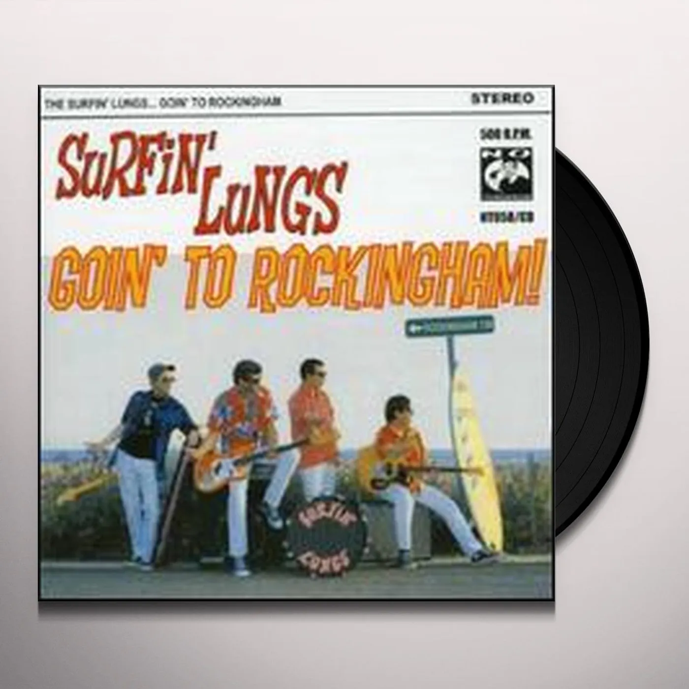 The Surfin' Lungs GOIN TO ROCKINGHAM Vinyl Record