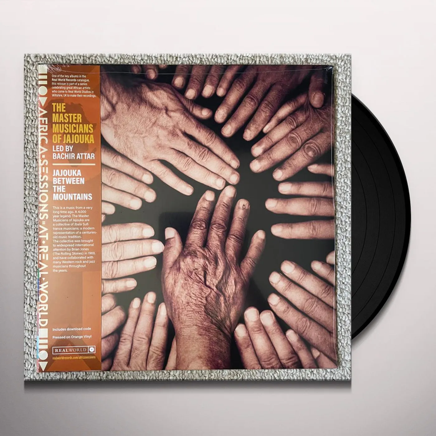 The Master Musicians of Jajouka with Bachir Attar JAJOUKA BETWEEN THE MOUNTAINS Vinyl Record