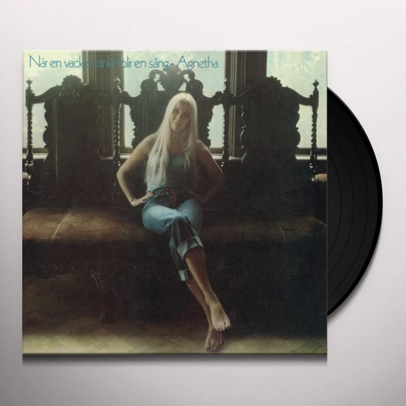 Agnetha Fältskog NAR EN VACKER TANKE BLIR EN SANG Vinyl Record