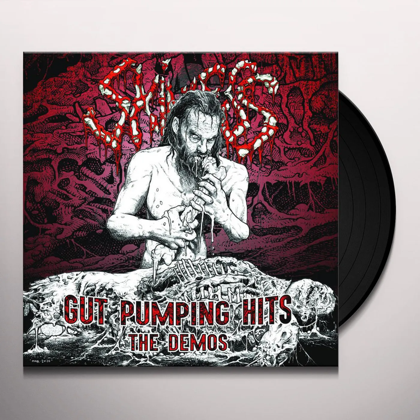 Skinless GUT PUMPING HITS: THE DEMOS Vinyl Record