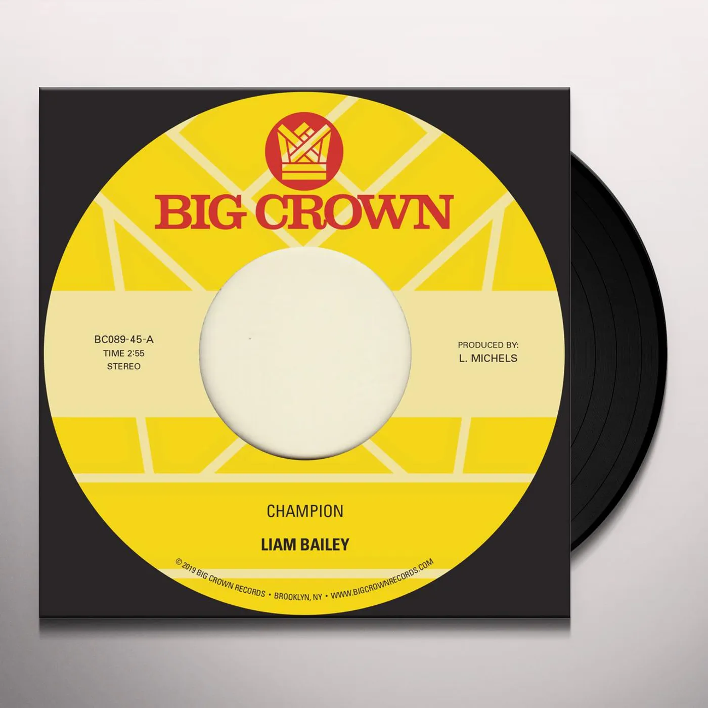 Liam Bailey CHAMPION / PLEASE LOVE ME AGAIN Vinyl Record