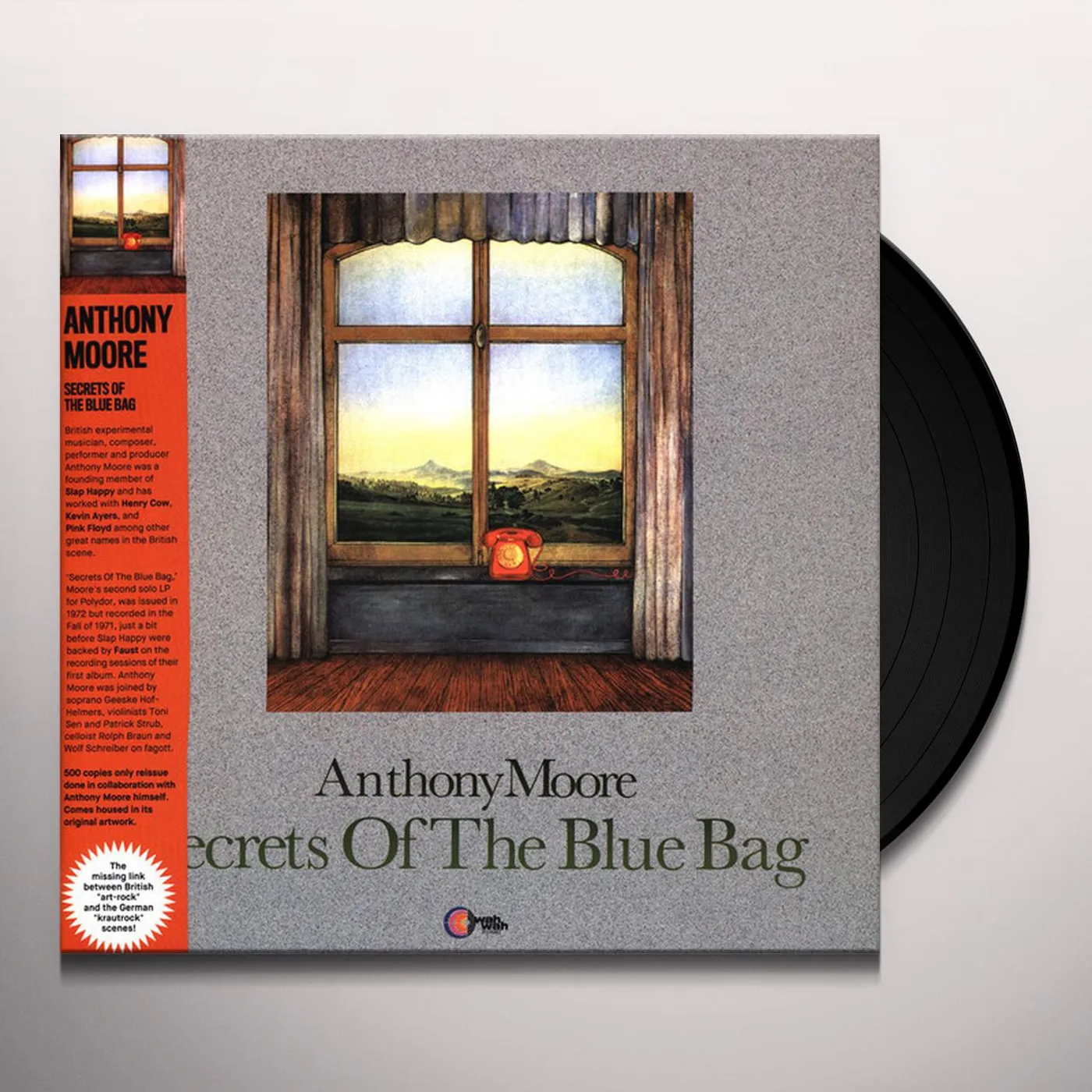 Anthony Moore SECRETS OF THE BLUE BAG Vinyl Record