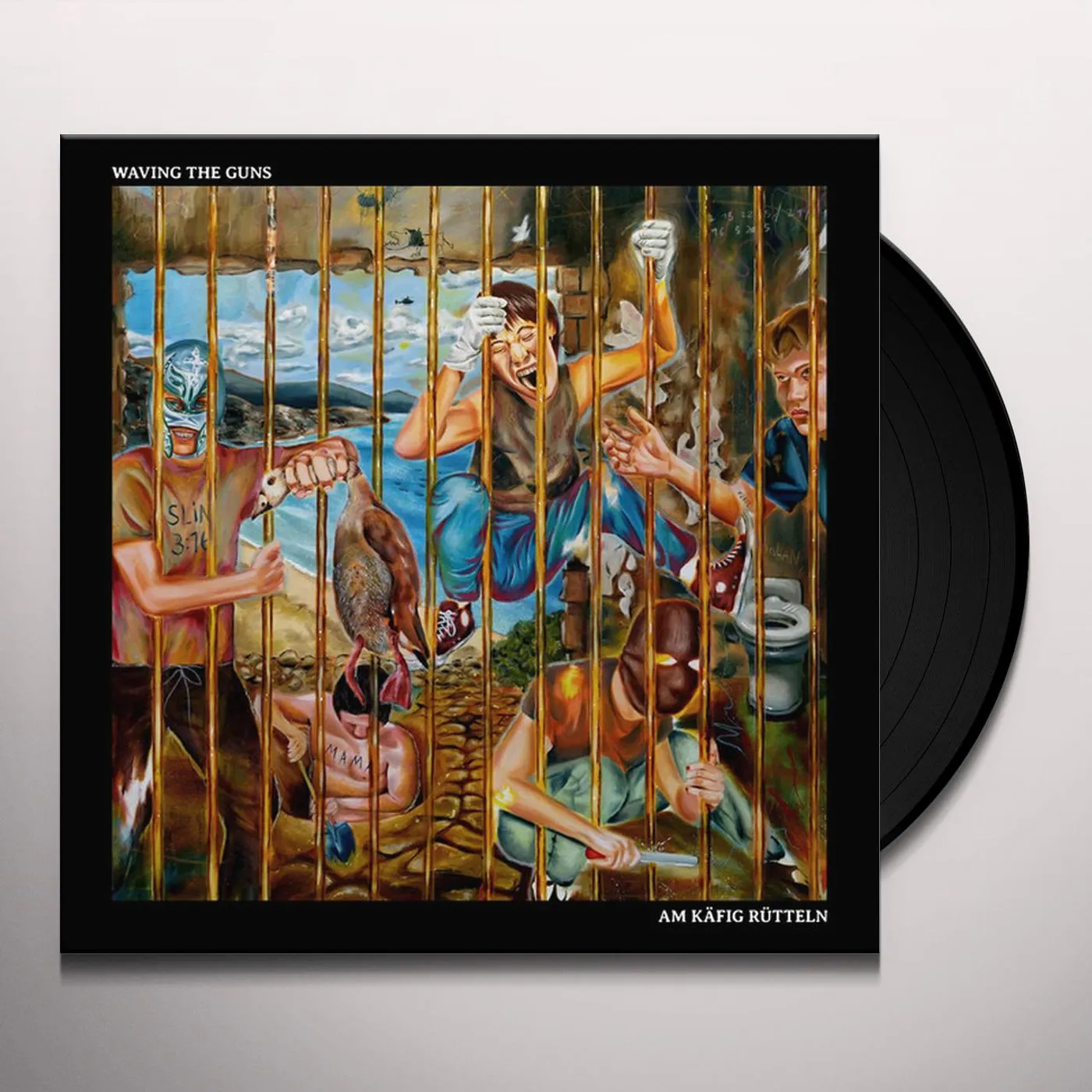 Waving The Guns AM KAFIG RUTTELN Vinyl Record