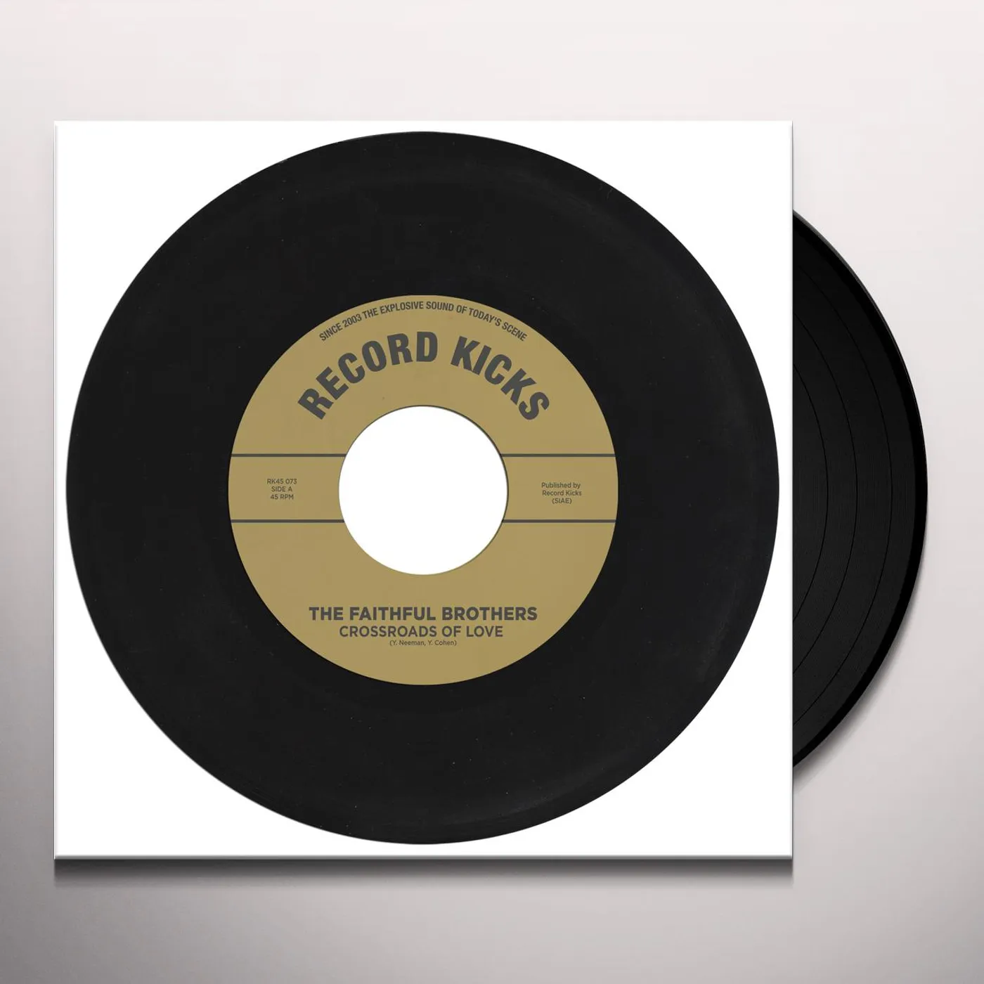 The Faithful Brothers CROSSROADS OF LOVE / OME MORE TIME Vinyl Record