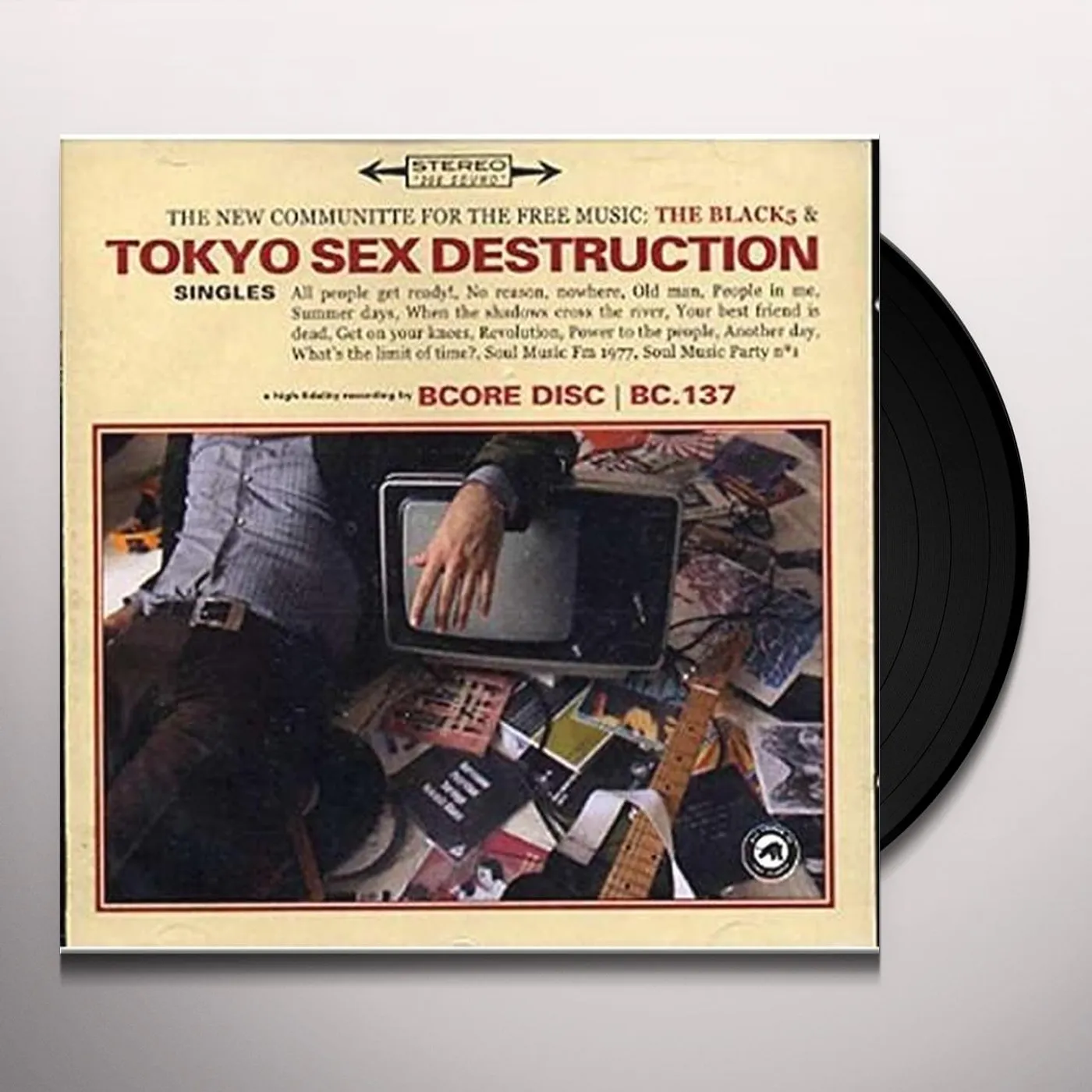Tokyo Sex Destruction Singles Vinyl Record