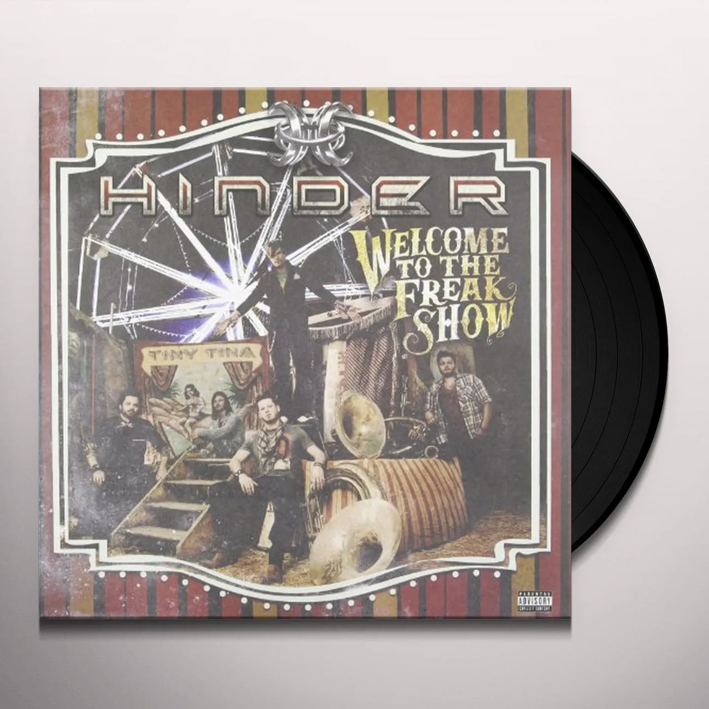 Hinder WELCOME TO THE FREAKSHOW Vinyl Record