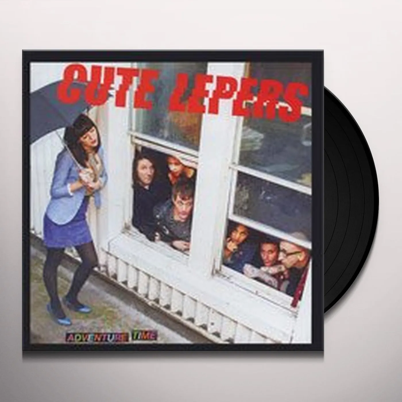 The Cute Lepers Adventure Time Vinyl Record