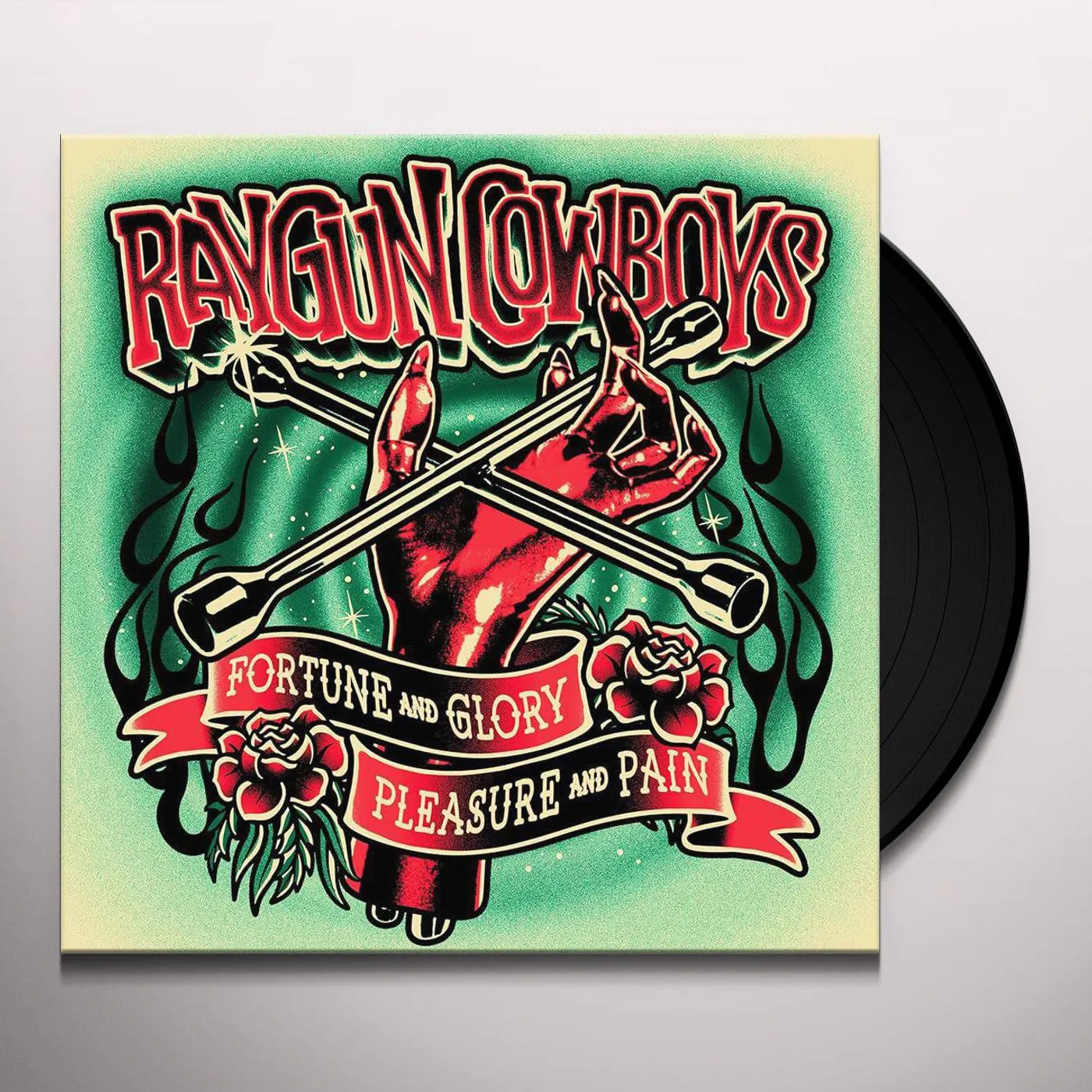 Raygun Cowboys FORTUNE GLORY PLEASURE & PAIN Vinyl Record