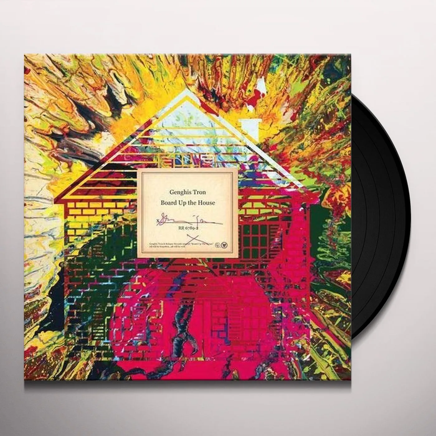 Genghis Tron Board Up the House Vinyl Record