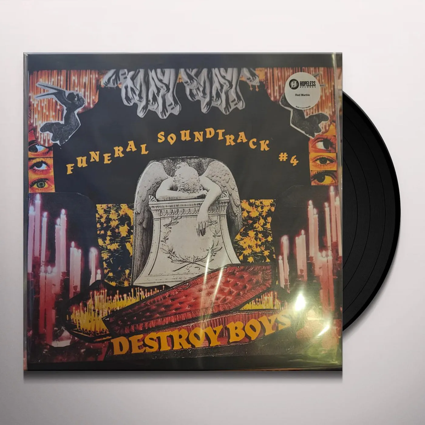 Destroy Boys FUNERAL SOUNDTRACK 4 (TRANSPARENT RED VINYL) Vinyl Record
