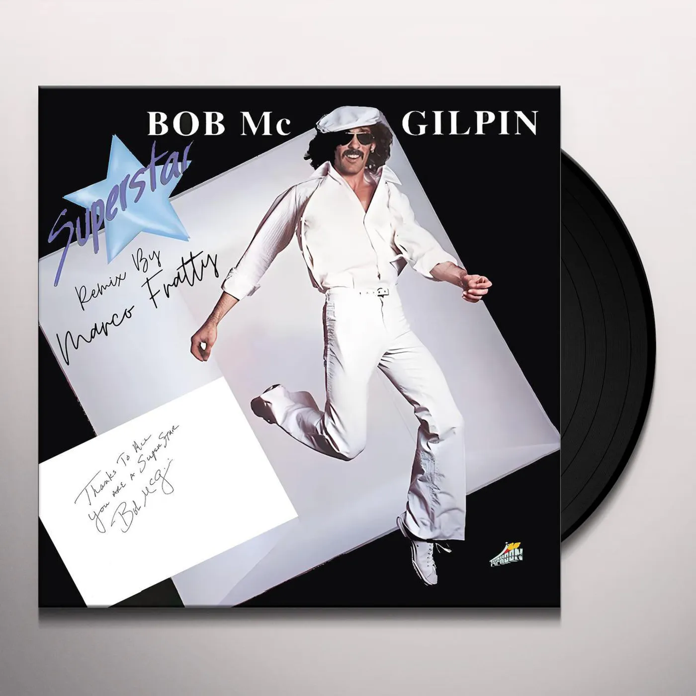 Bob McGilpin SUPERSTAR Vinyl Record