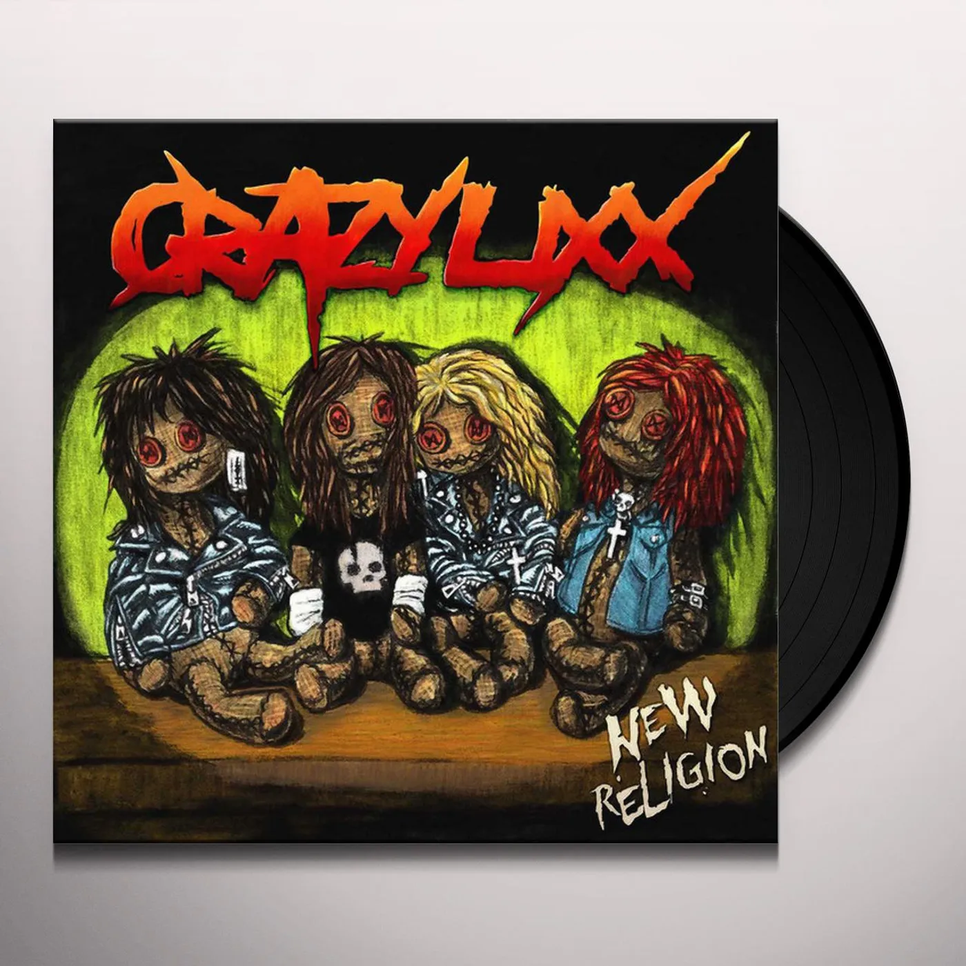 Crazy Lixx New Religion Vinyl Record