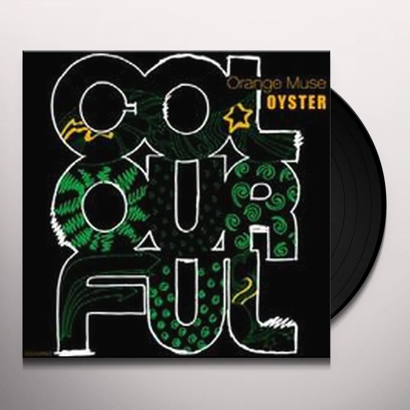 Orange Muse Oyster Vinyl Record