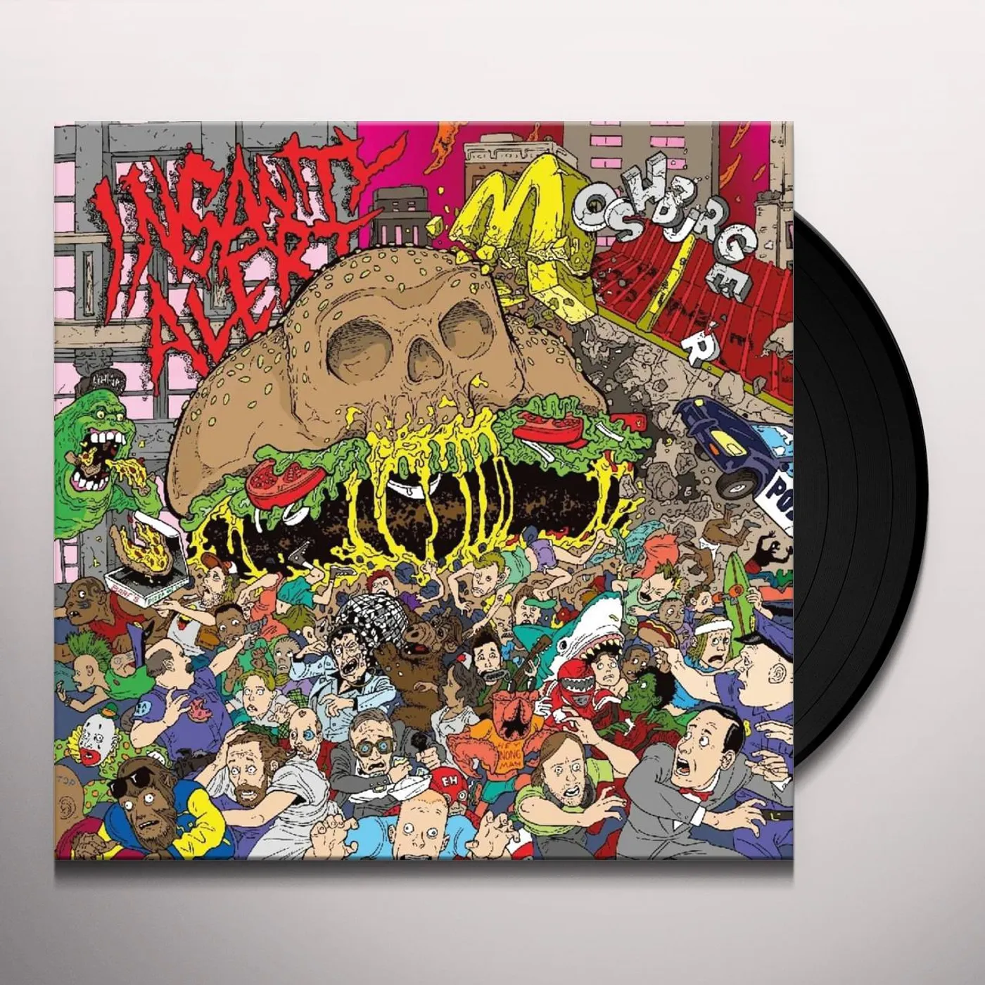 Insanity Alert MOSHBURGER Vinyl Record