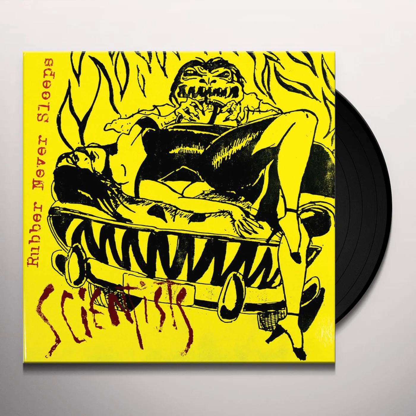 Scientists Rubber Never Sleeps Vinyl Record