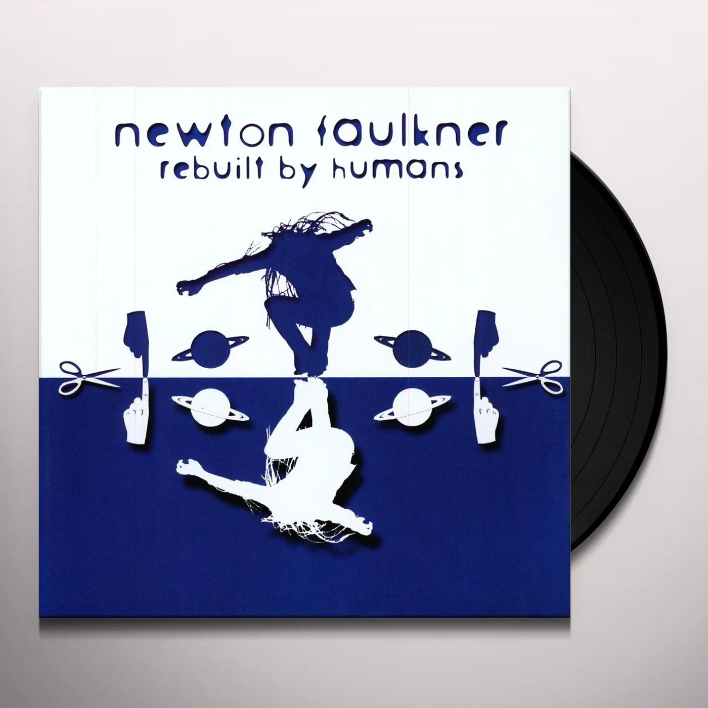 Newton Faulkner REBUILT BY HUMANS Vinyl Record - UK Release