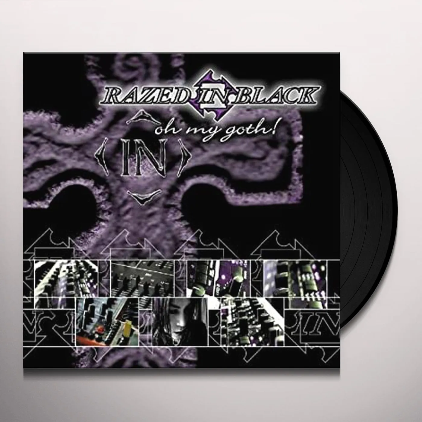 Razed In Black OH MY GOTH Vinyl Record