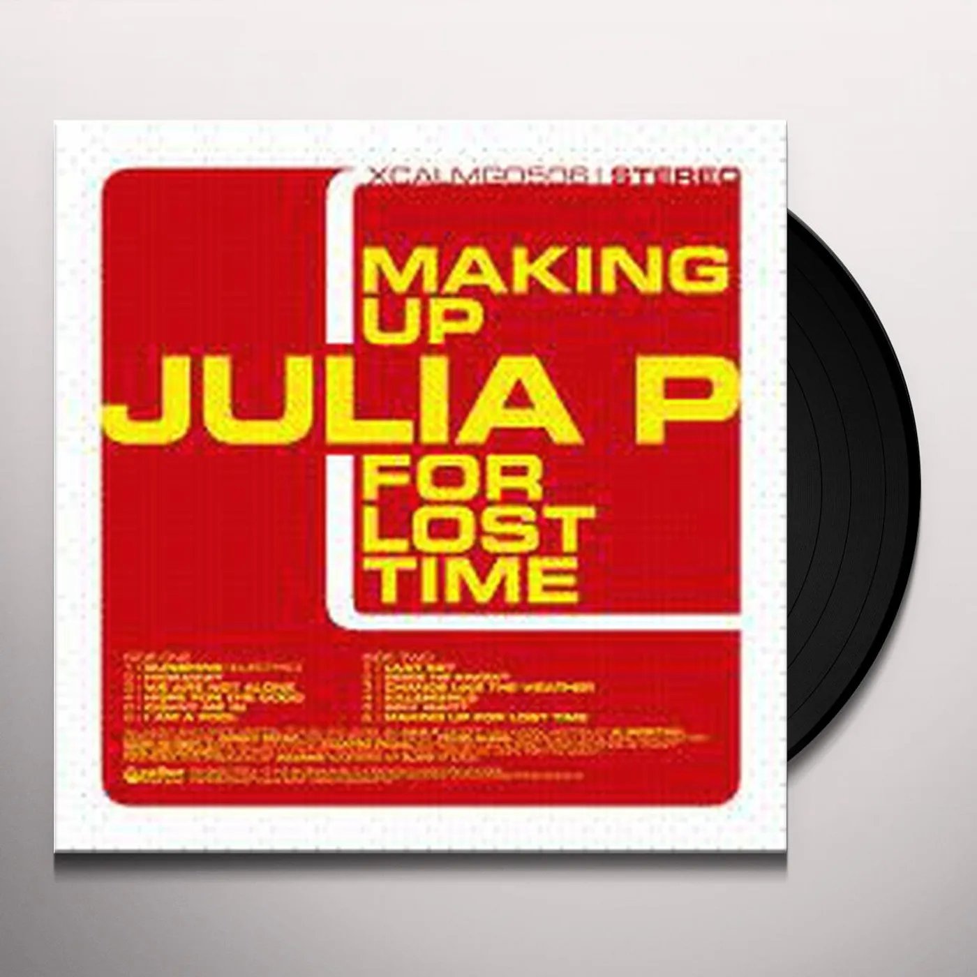 Julia P Making Up For Lost Time Vinyl Record