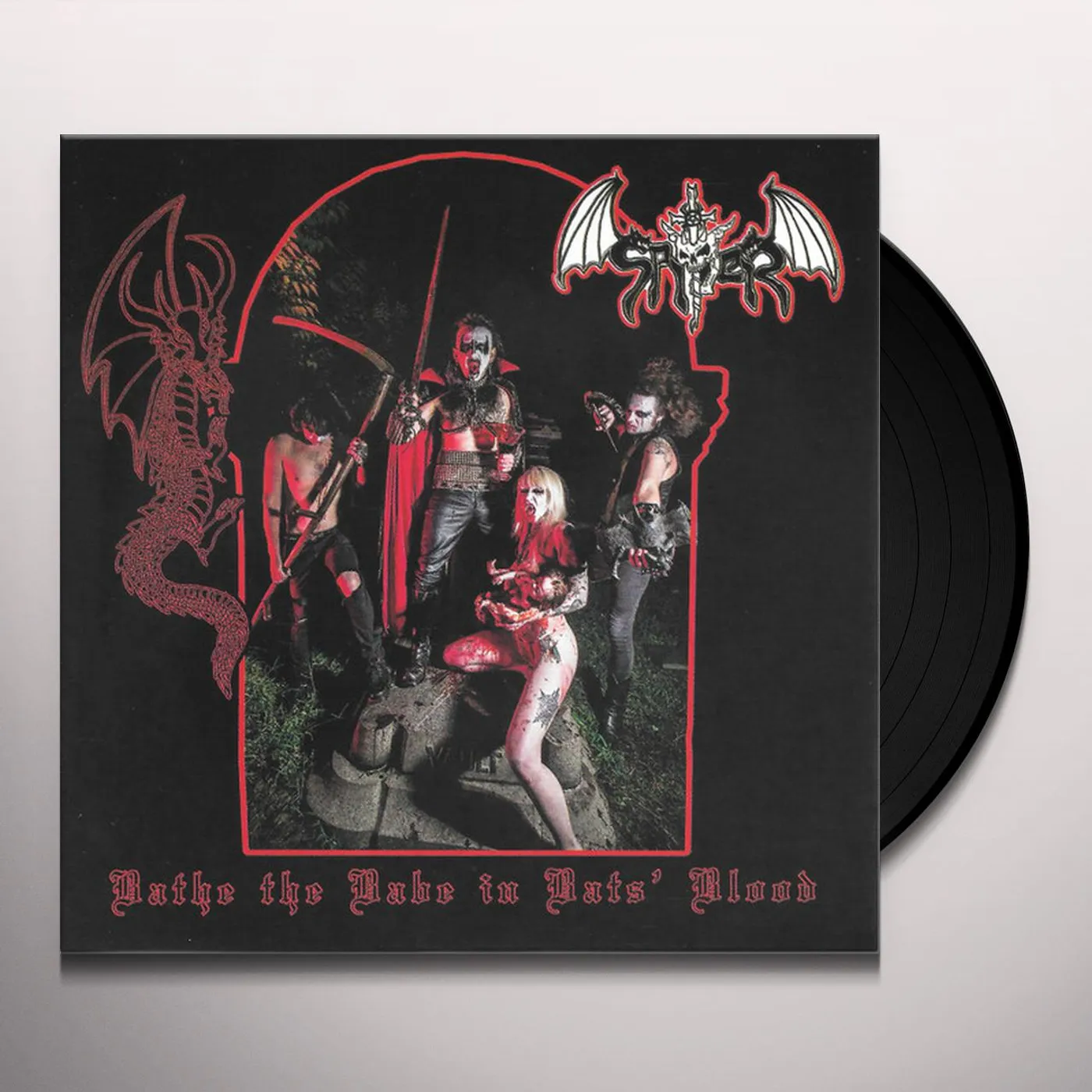 Spiter BATHE THE BABE IN BATS BLOOD Vinyl Record
