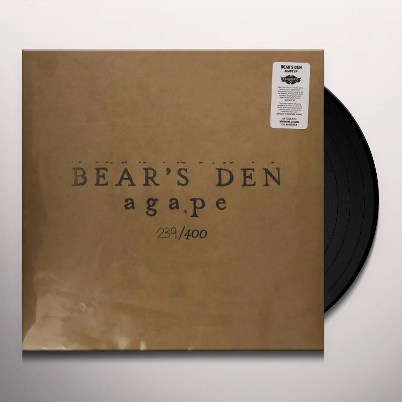 Bear's Den Agape Vinyl Record