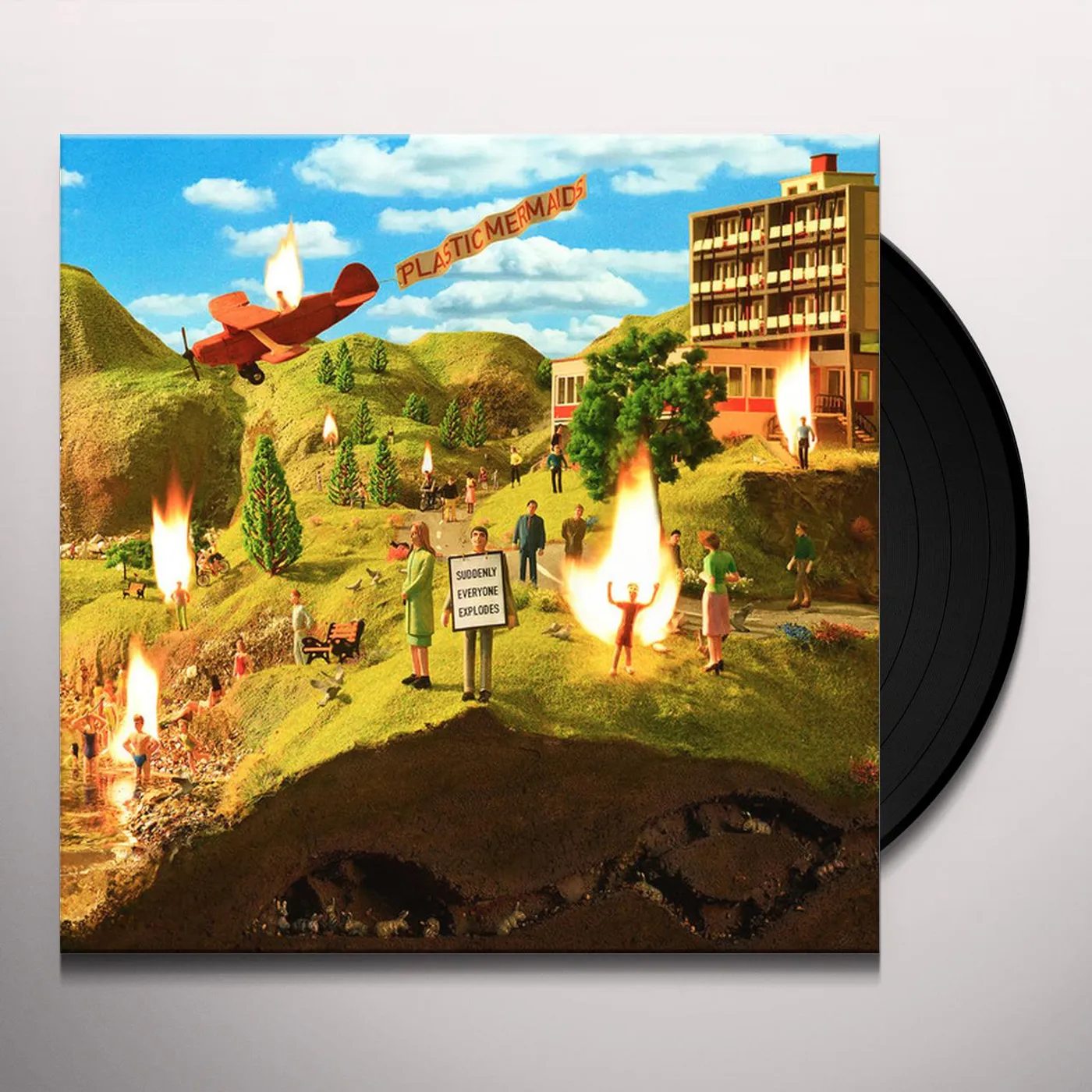 Plastic Mermaids Suddenly Everyone Explodes Vinyl Record
