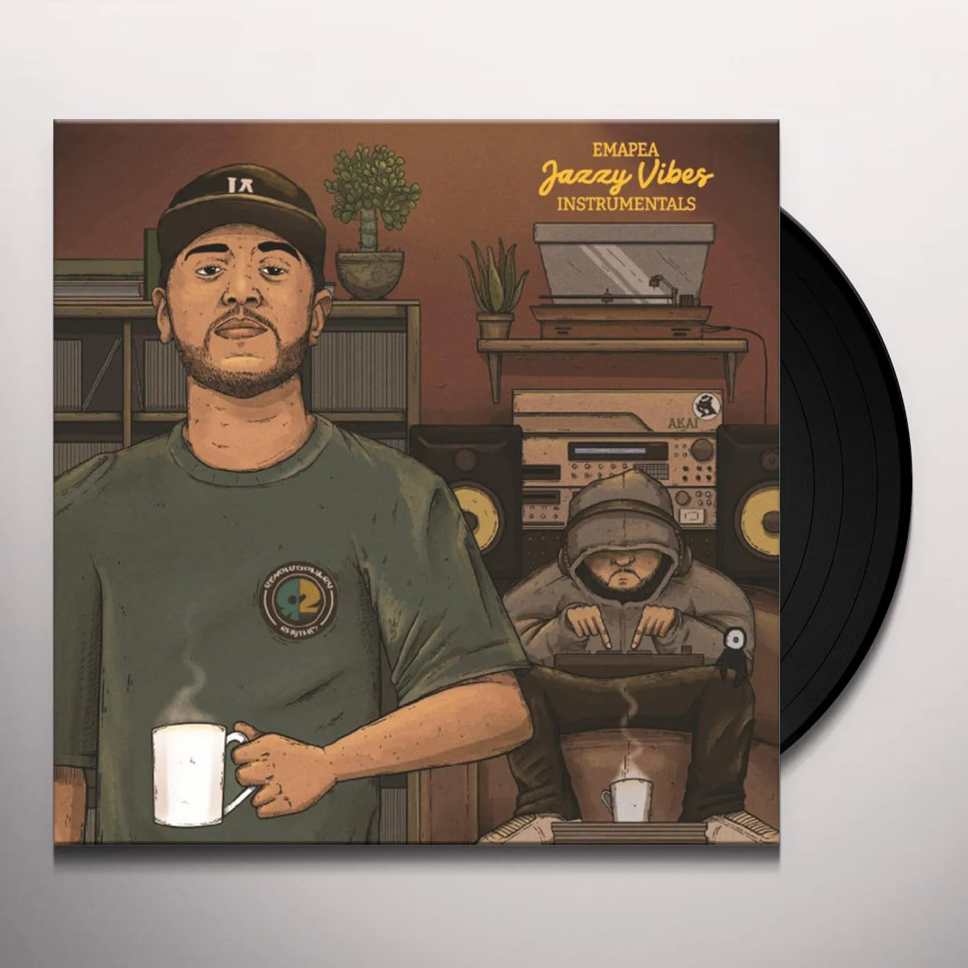 Emapea JAZZY VIBES: INSTRUMENTALS Vinyl Record