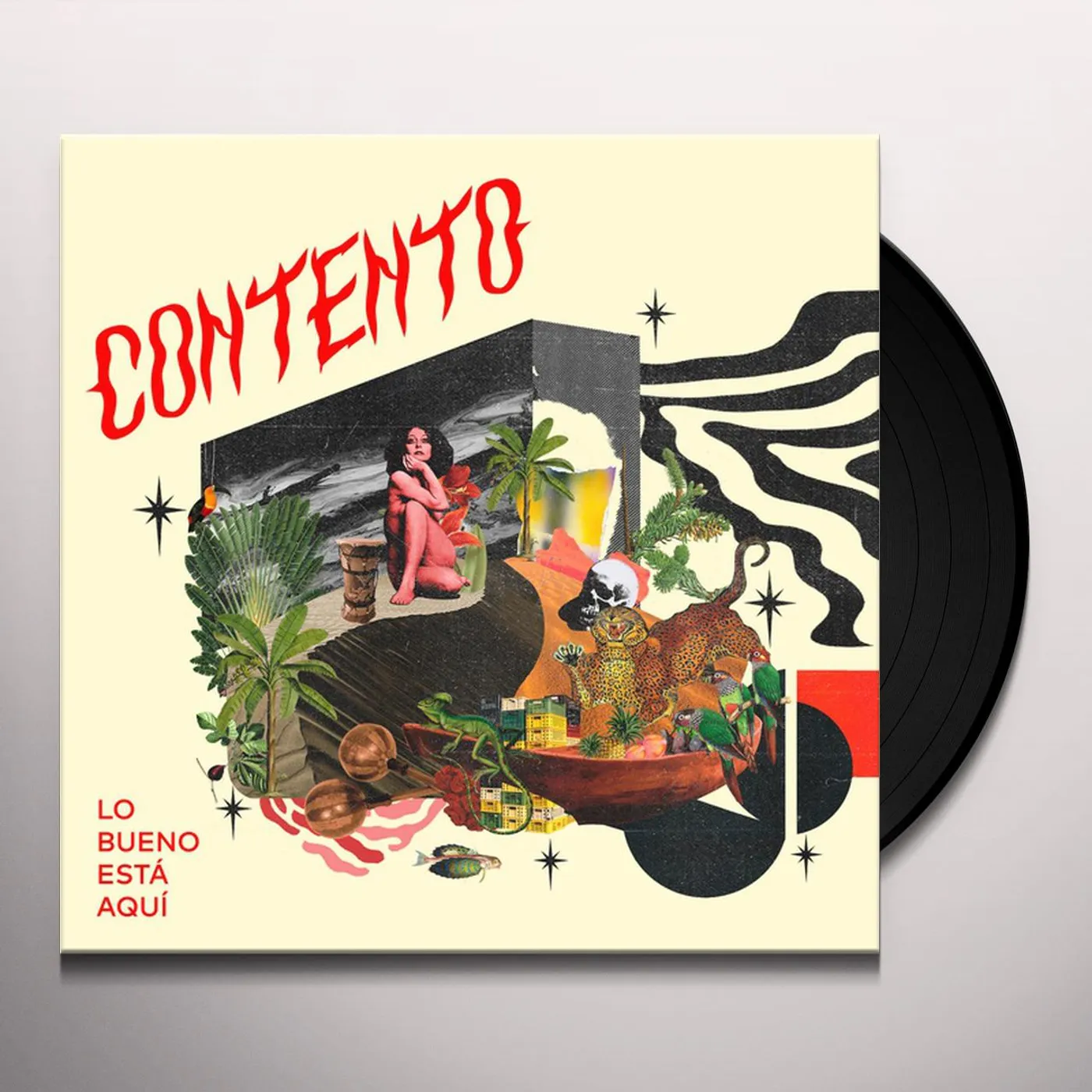 Contento LO BUENO ESTA AQUI Vinyl Record