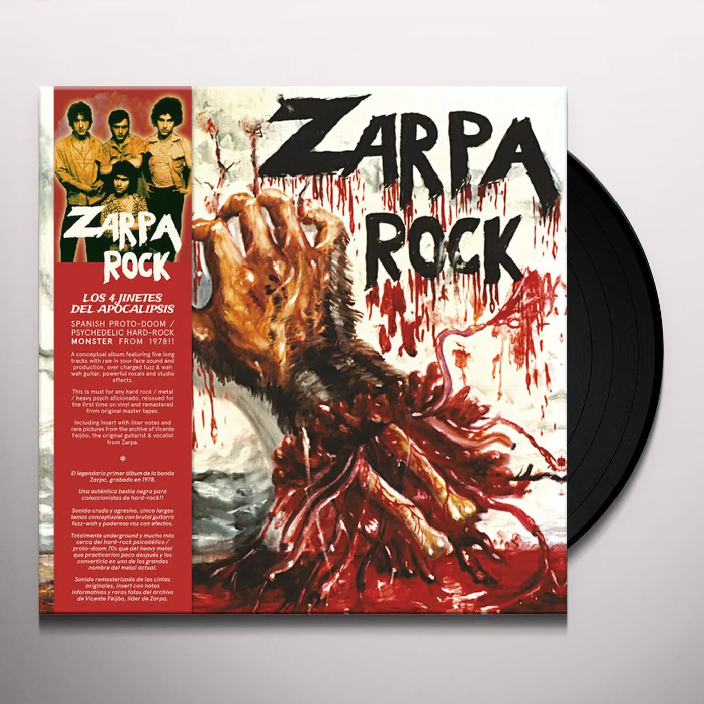 Zarpa LOS 4 JINETES DEL APOCALIPSIS Vinyl Record