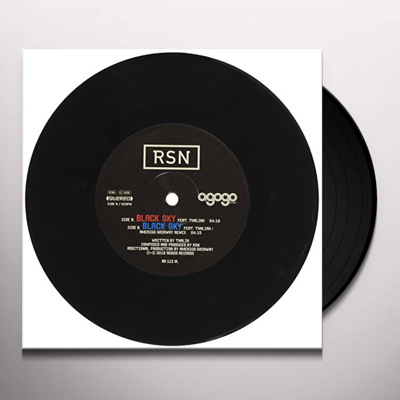 Rsn Black Sky Vinyl Record