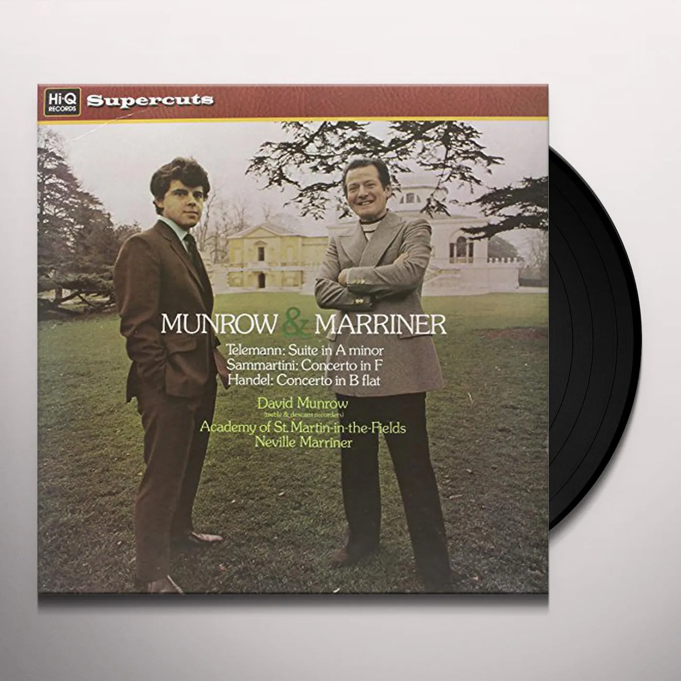 David Munrow MUNROW & MARRINER Vinyl Record