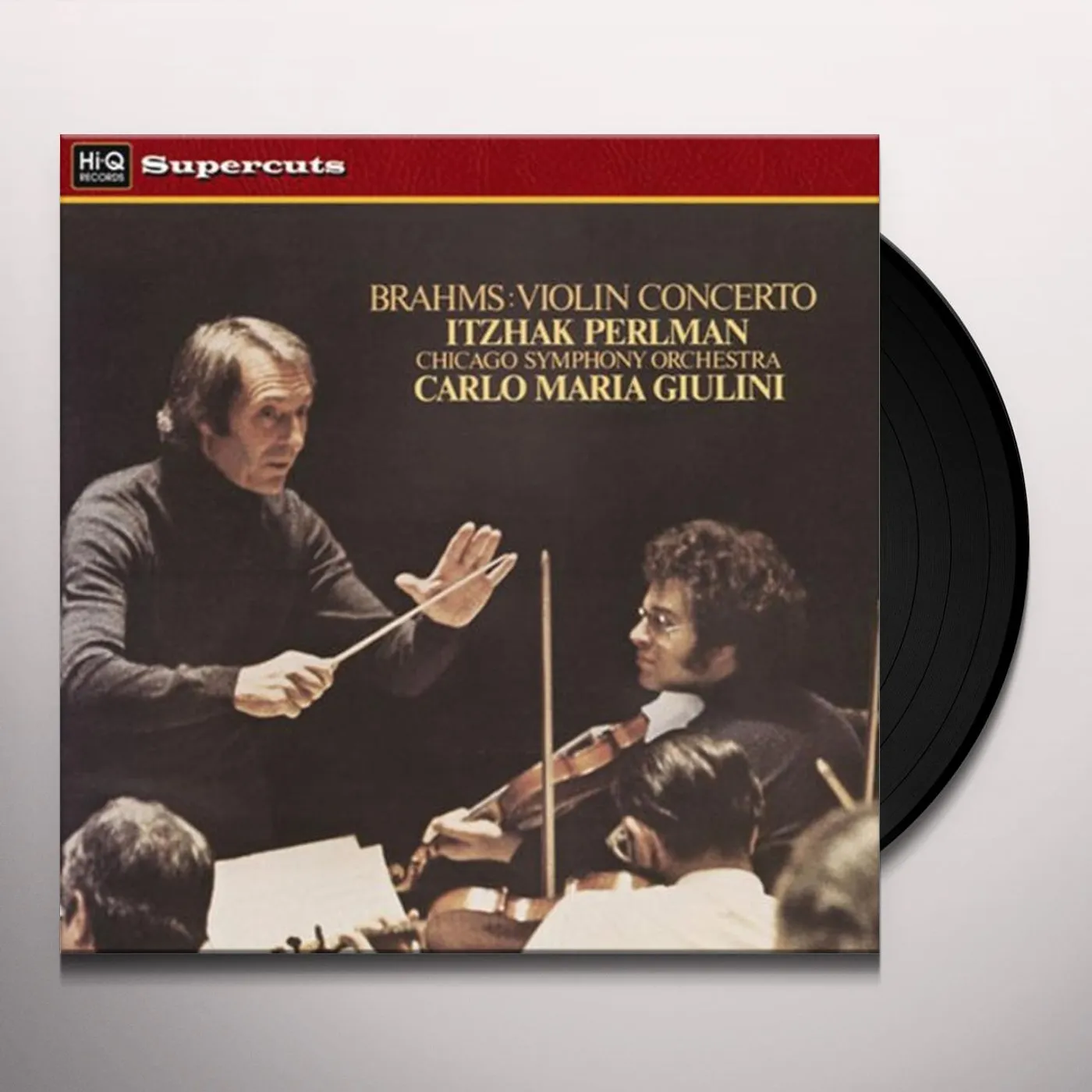 Itzhak / Chicago Symphony Orchestra BRAHMS VIOLIN CTO Vinyl Record