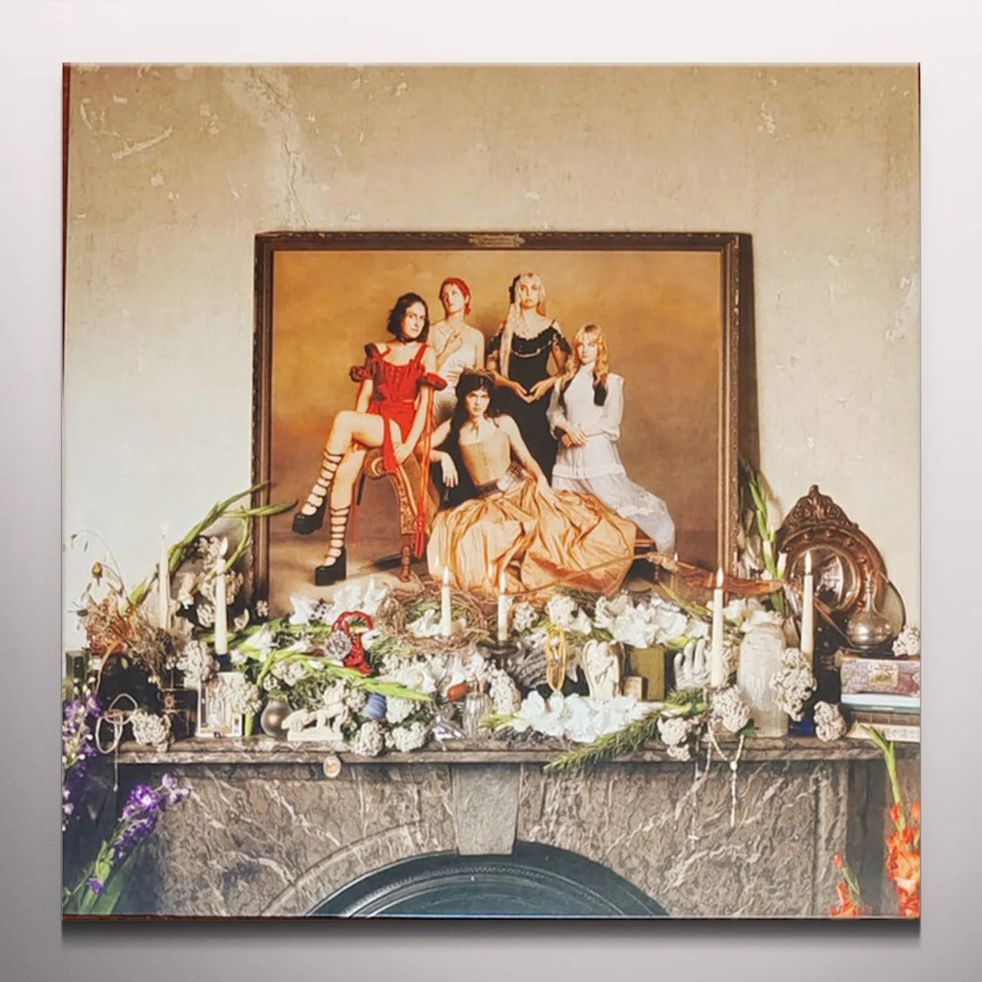 The Last Dinner Party PRELUDE TO ECSTASY Vinyl Record - Colored Vinyl, Limited Edition, Red Vinyl