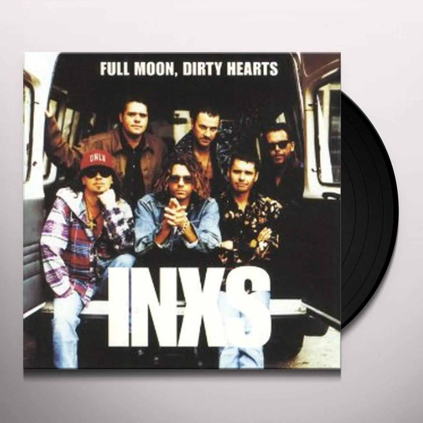 INXS FULL MOON DIRTY HEARTS Vinyl Record