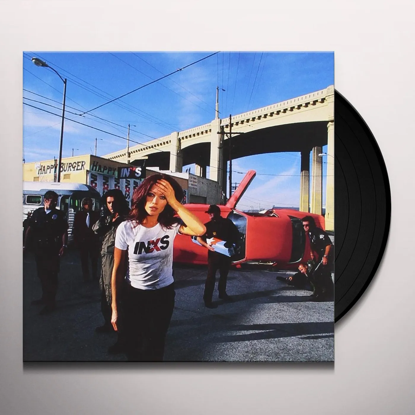 INXS Elegantly Wasted Vinyl Record