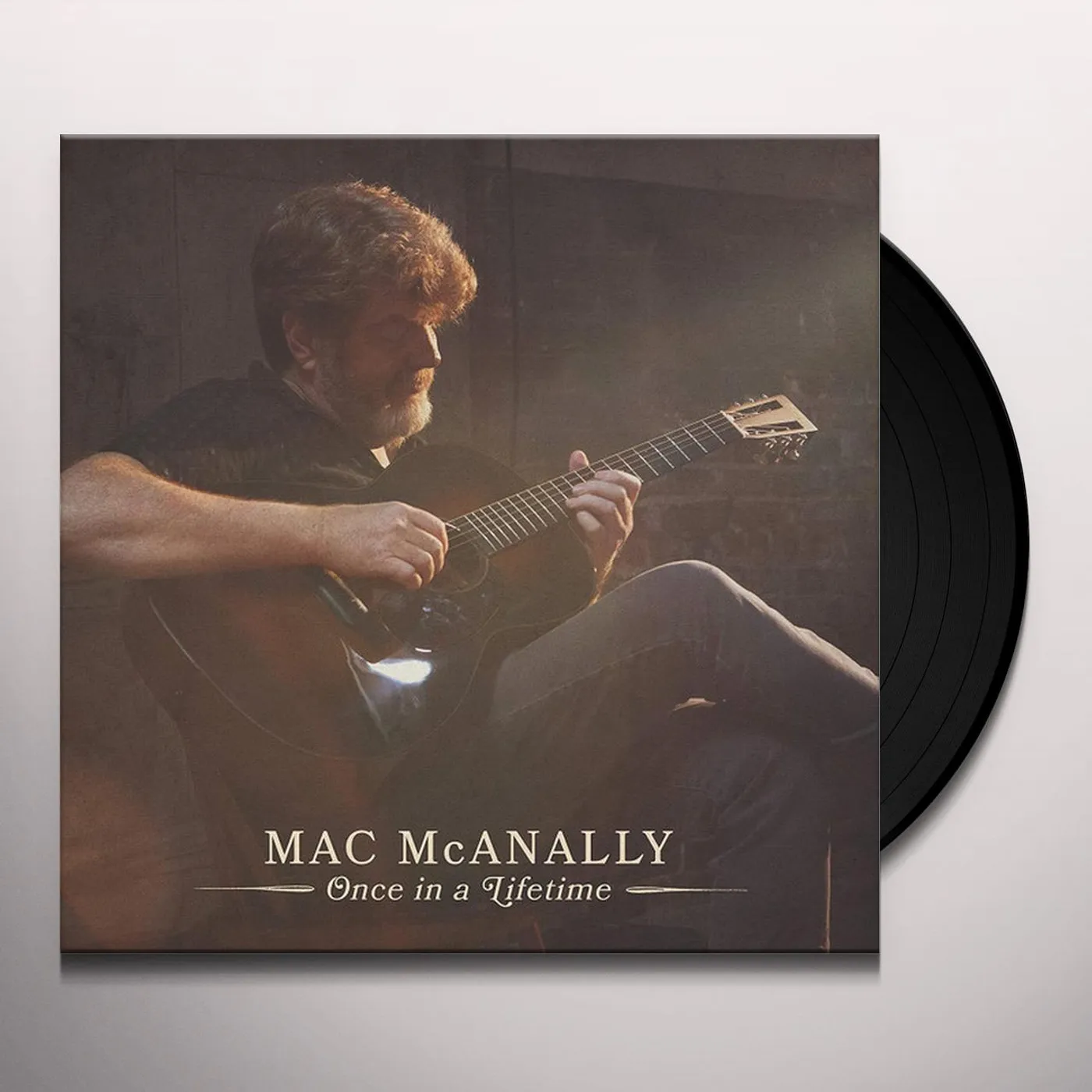 Mac McAnally ONCE IN A LIFETIME Vinyl Record