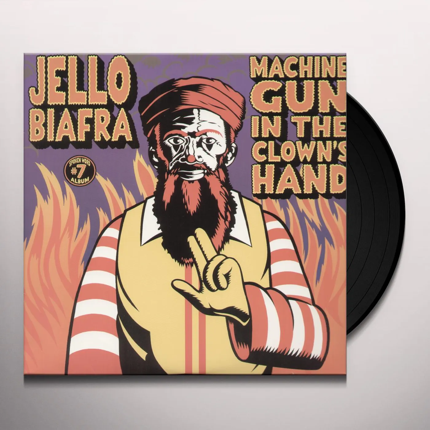 Jello Biafra MACHINE GUN IN THE CLOWNS HAND Vinyl Record