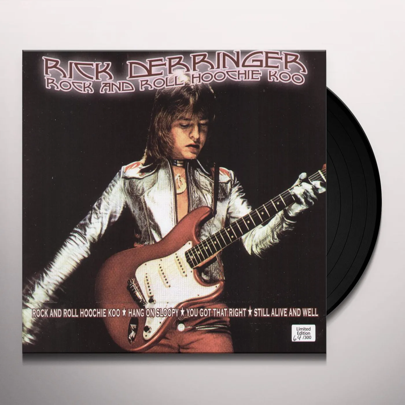 Rick Derringer RICK RICK & ROLL HOOCHIE KOO Vinyl Record