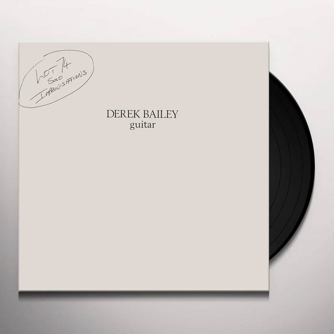 Derek Bailey LOT 74 Vinyl Record