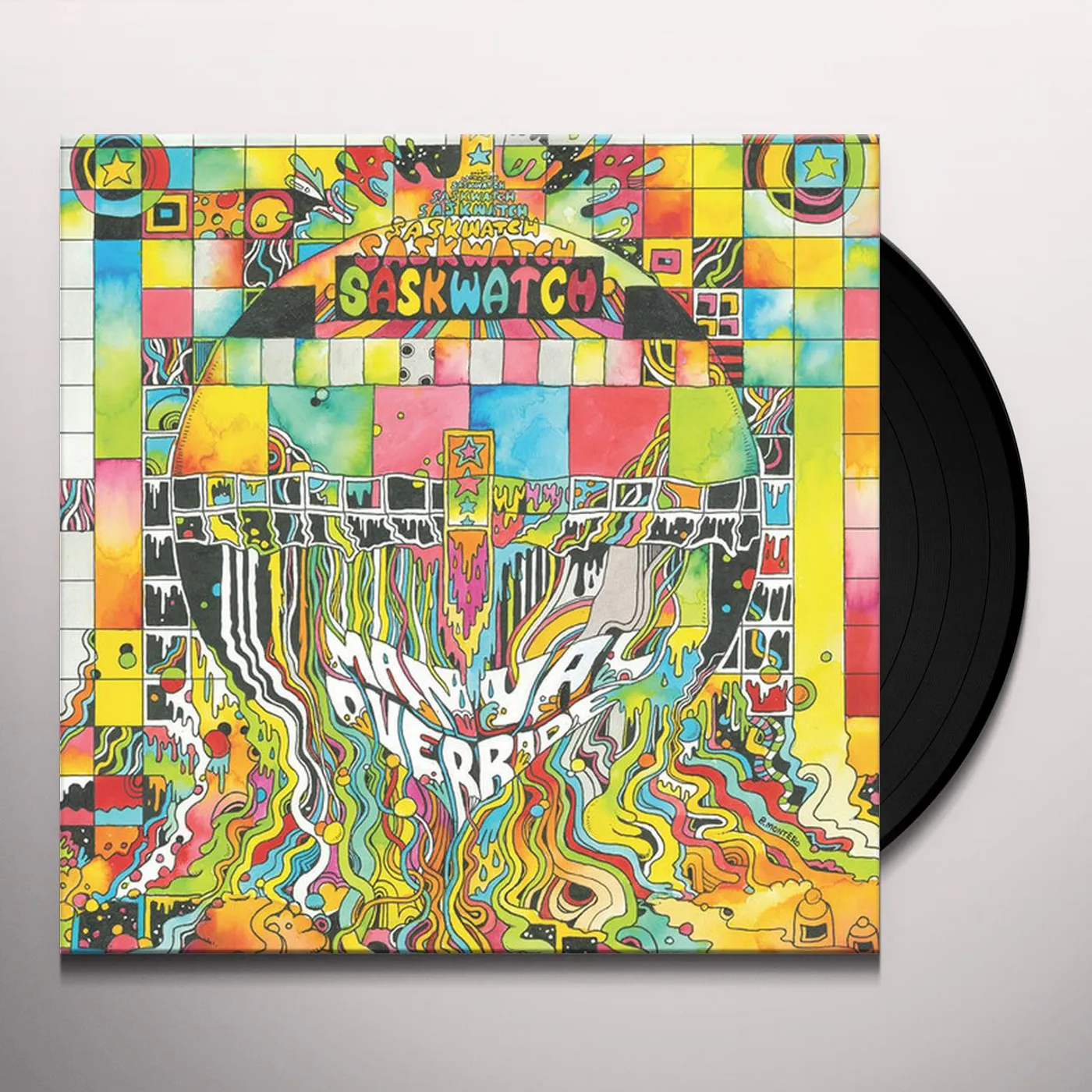 Saskwatch MANUAL OVERRIDE Vinyl Record