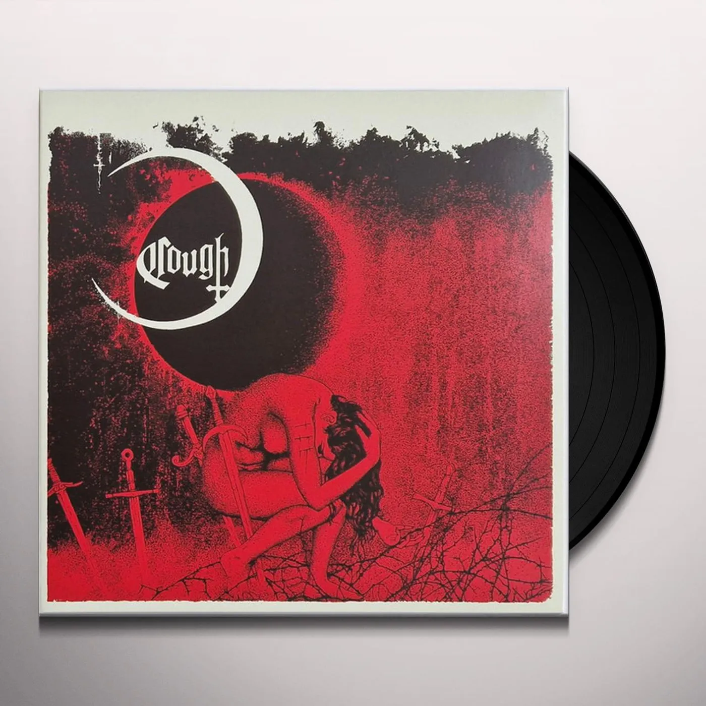 Cough RITUAL ABUSE (BLACK ICE W/ NEON MAGENTA, MAGENTA & BONE WHITE SPLATTER VINYL/2LP) Vinyl Record