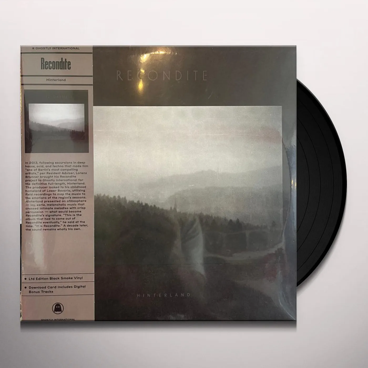 Recondite HINTERLAND Vinyl Record