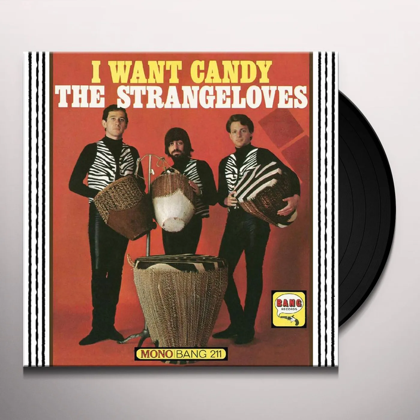 The Strangeloves I WANT CANDY (LIMITED CANDY APPLE RED VINYL EDITION) Vinyl Record