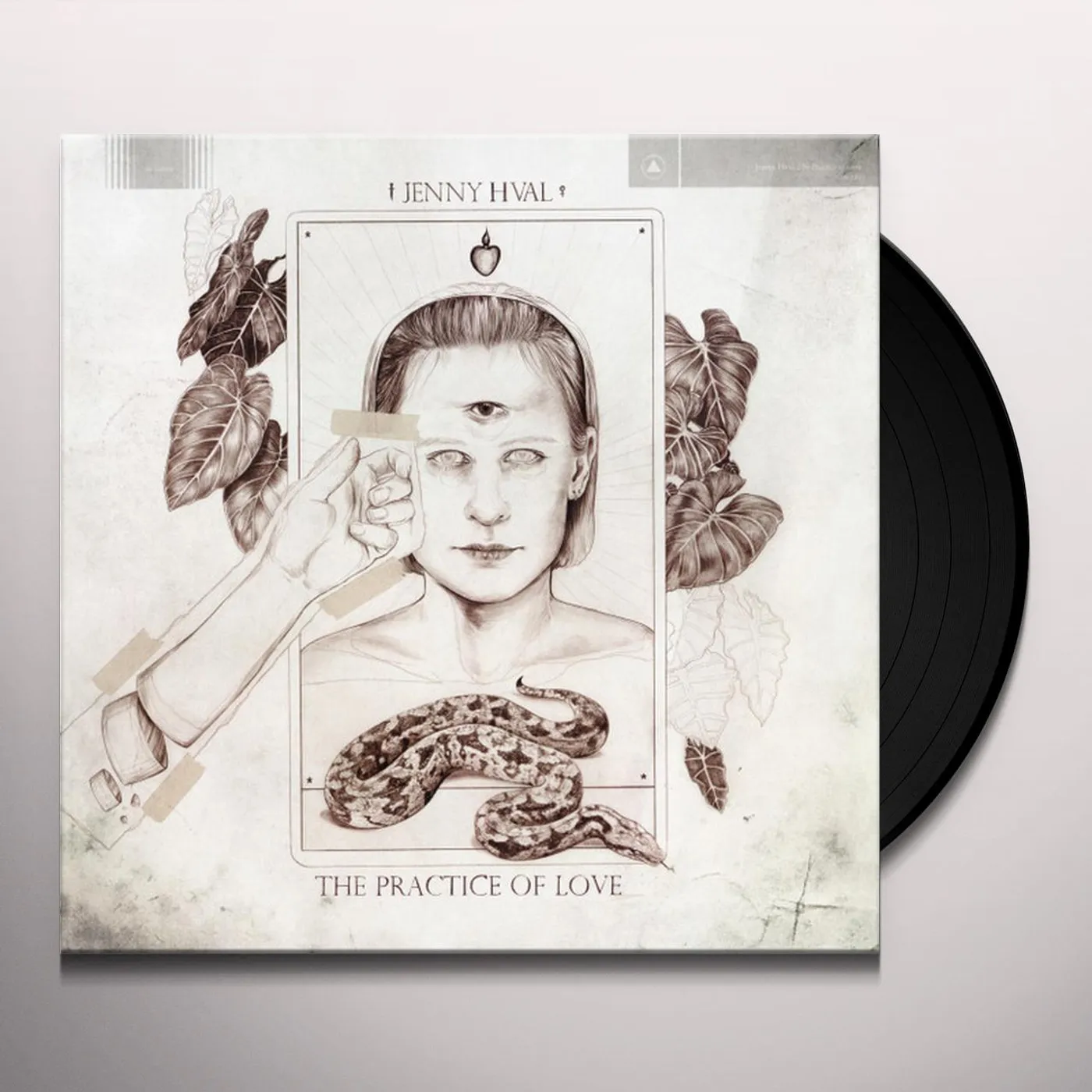 Jenny Hval PRACTICE OF LOVE (SAND COLOR VINYL) Vinyl Record