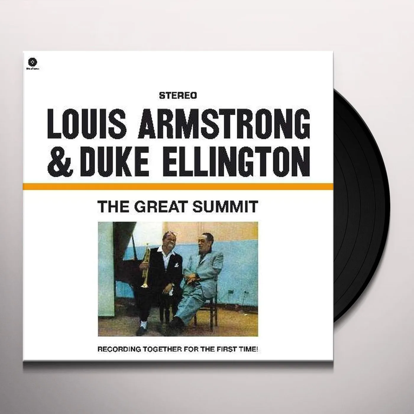 Louis Armstrong & Duke Ellington GREAT SUMMIT Vinyl Record