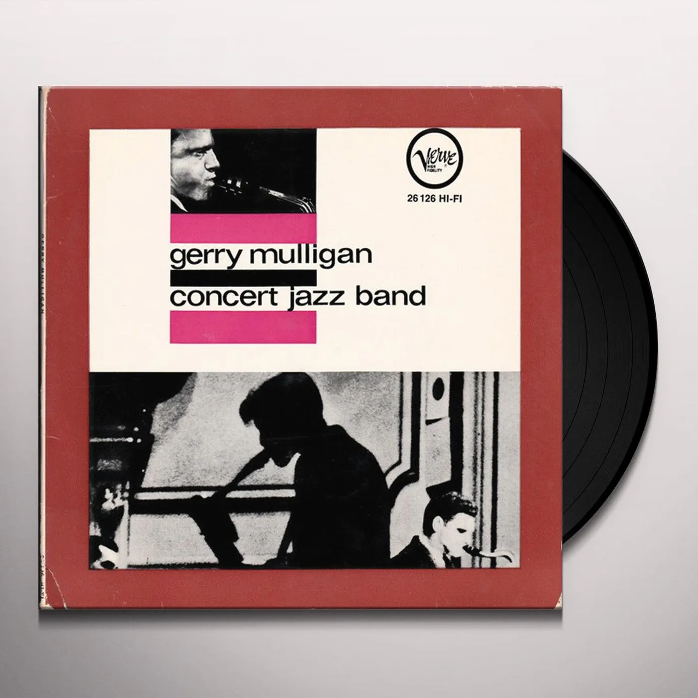 Gerry Mulligan CONCERT JAZZ BAND Vinyl Record
