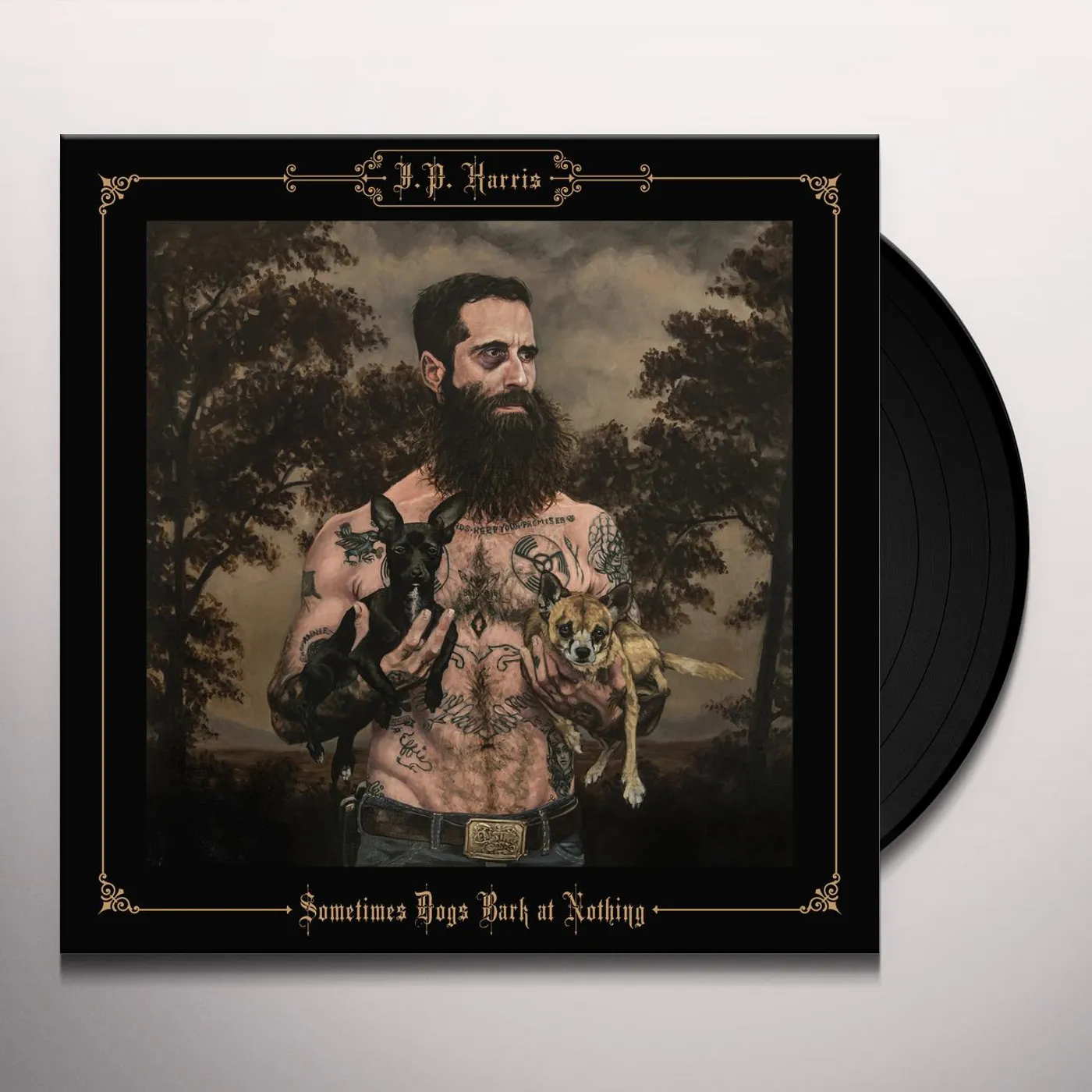 JP Harris Sometimes Dogs Bark at Nothing Vinyl Record